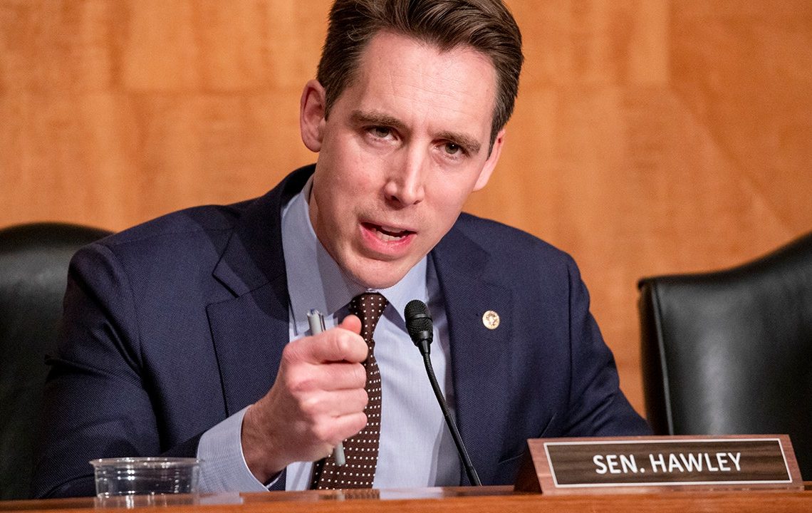 Josh Hawley wants to cap credit card interest rates and introduced legislation to do it