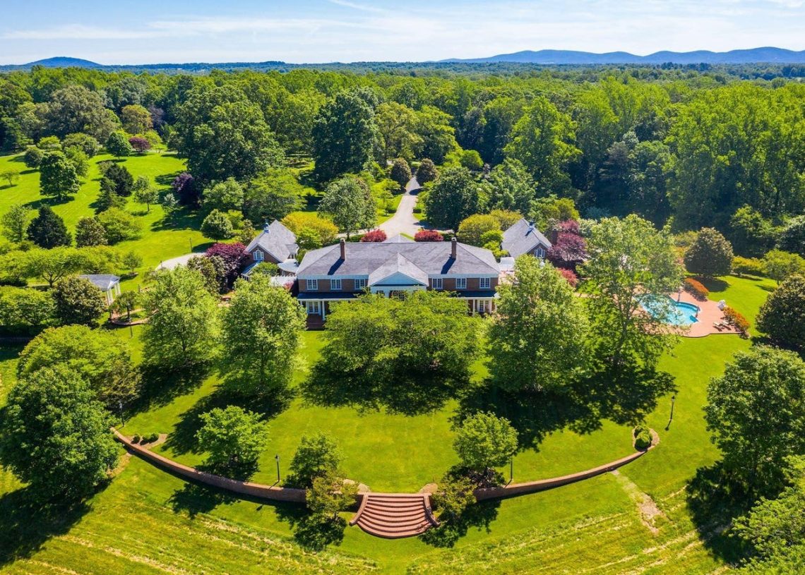 Modern Estate On 140 Acres In Prime Virginia Hits The Market For $11.5 Million