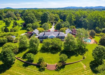Modern Estate On 140 Acres In Prime Virginia Hits The Market For $11.5 Million