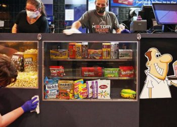 Why is movie candy sold in boxes?