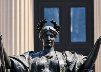 Mobile billboard at Columbia University shows names and faces of students allegedly linked to anti-Israel statement