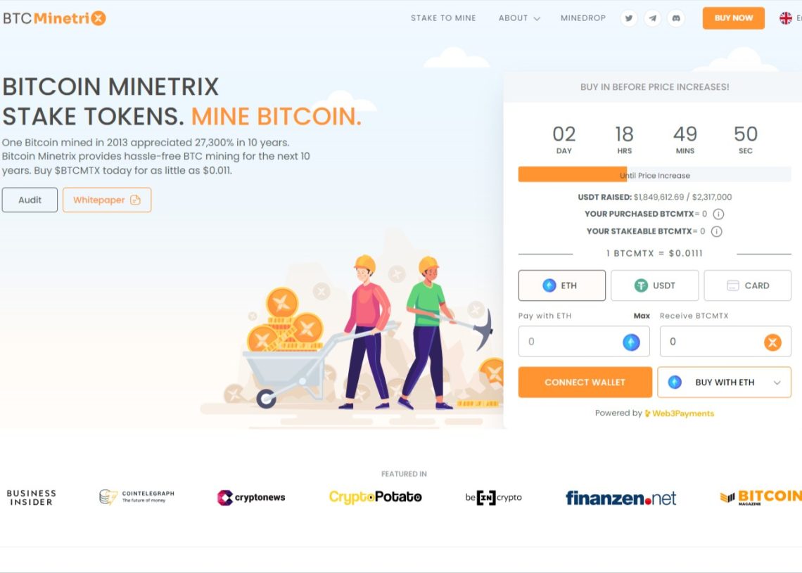 Last Chance Alert! Bitcoin Minetrix Stage 2 Ends Soon