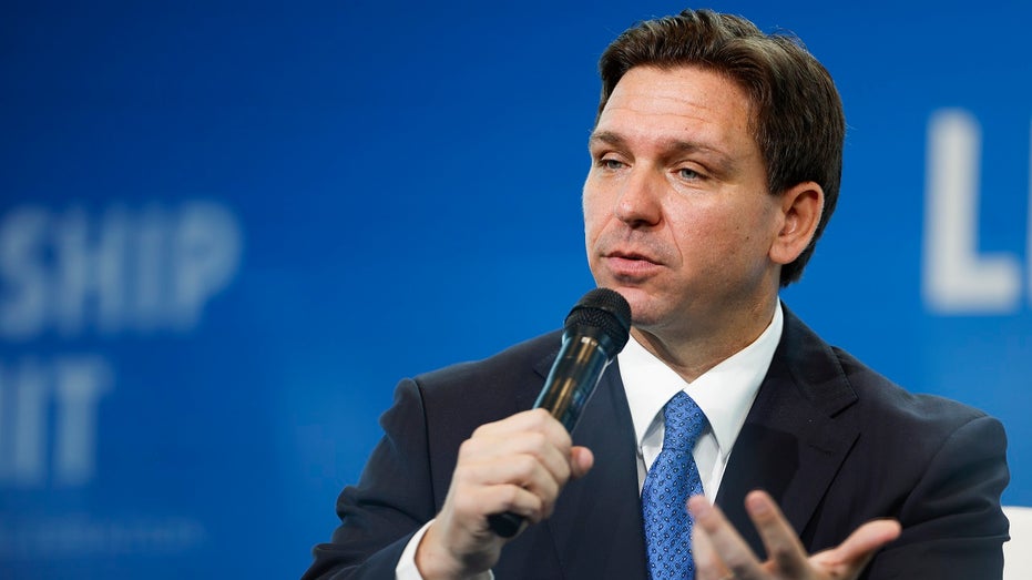 Ron DeSantis speaks at Heritage Foundation