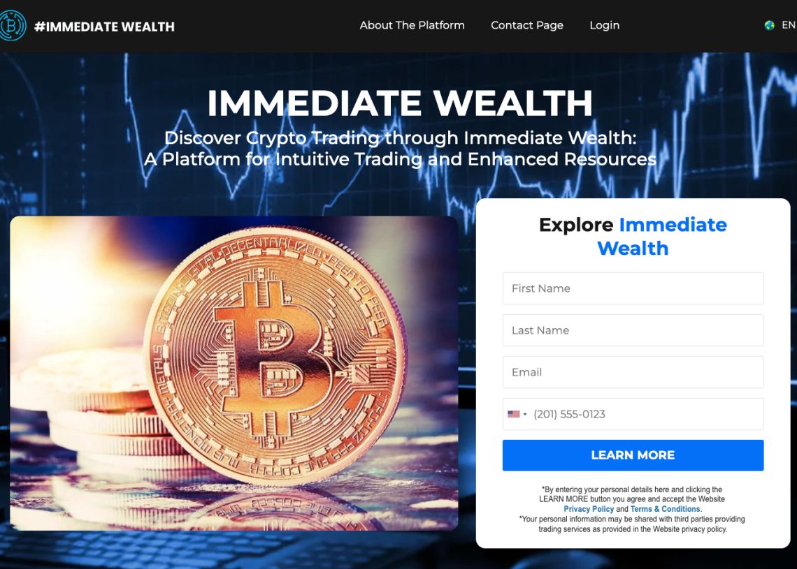 Immediate Wealth Review – Scam Or Legitimate Trading Software