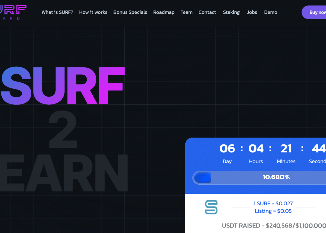 How to Buy SURF Reward ($SURF) – Easy Guide