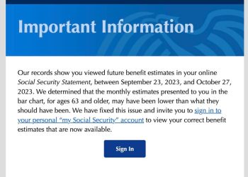 Social Security Admits Its Website Has Been Providing Crazy Estimates