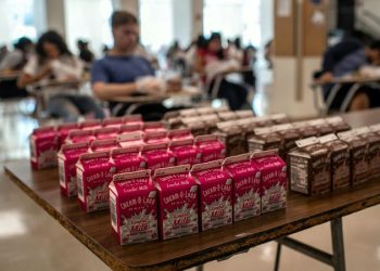 A milk carton shortage has schools scrambling. Here’s what’s going on