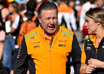 McLaren’s Zak Brown, Mastercard’s Raja Rajamannar tout partnership ahead of Las Vegas Grand Prix