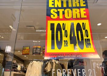 Retailer Forever 21 files for bankruptcy for second time in 6 years