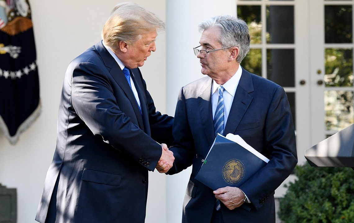 Fed Chair Powell meets with Trump at the White House