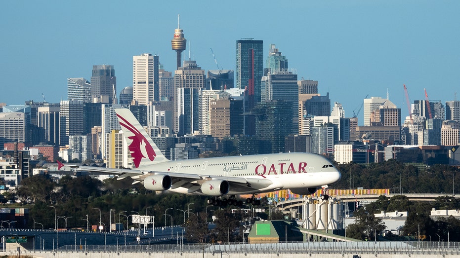 Qatar airways in Sydney