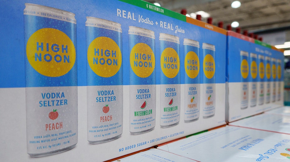 High Noon Vodka Seltzer cases