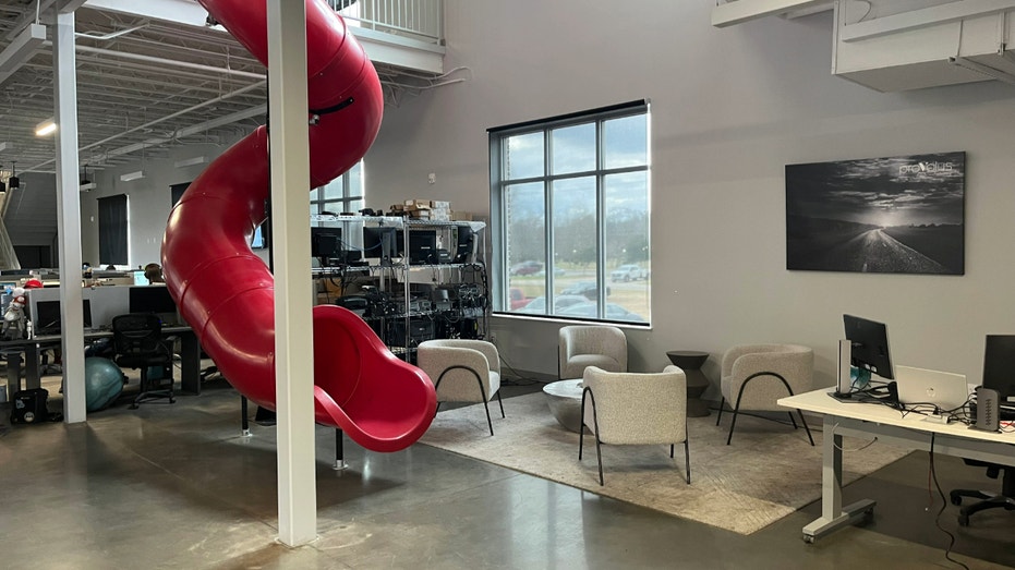 A slide inside a Provalus office.