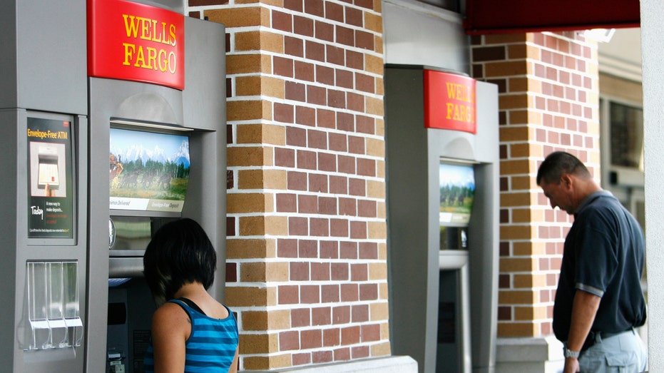 Customers use Wells Fargo ATMs.
